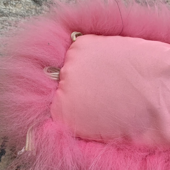 Pink fox collar - Picture 4 of 4